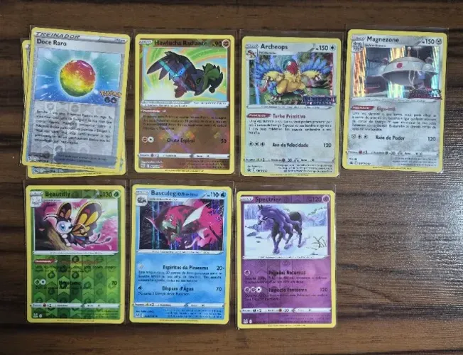 POKEMON TCG - 5 cartas Foil/Reverse/EX/Raras