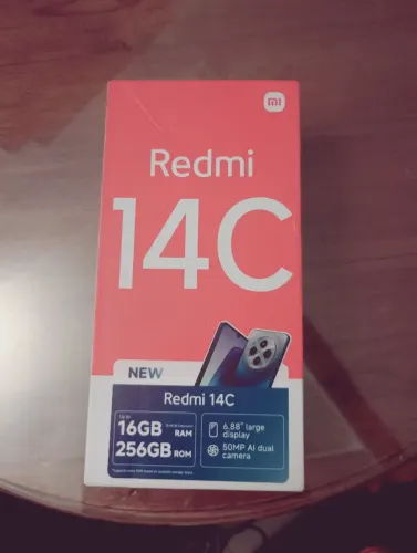 Redmi 14C - 256gb (8gb+8gb) Preto