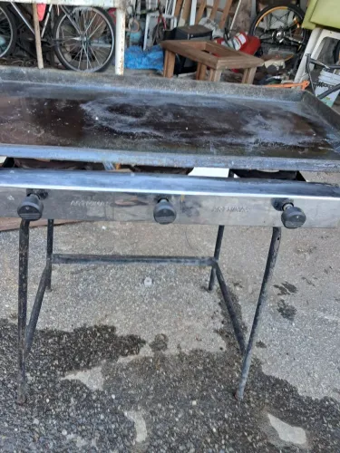 Chapa para lanchonete hamburgueria usada leia a descricao.