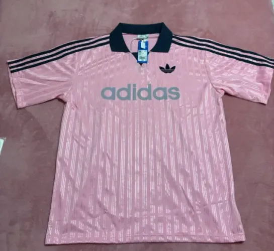Adidas Originals Polo Rosa - Nova com Etiqueta | Tam. GG