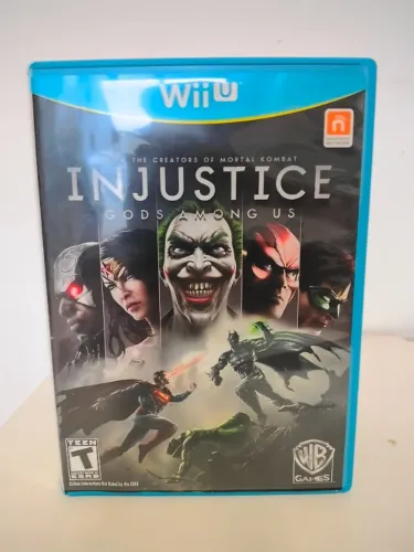 Injustice Gods Among Us Wii U, dublado.