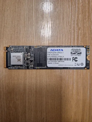 SSD Nvme 256GB Adata M.2 2280 Pcie 3.0 SM2P32A8-256GC