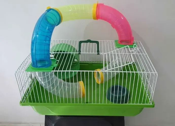 Gaiola grande para hamster nova
