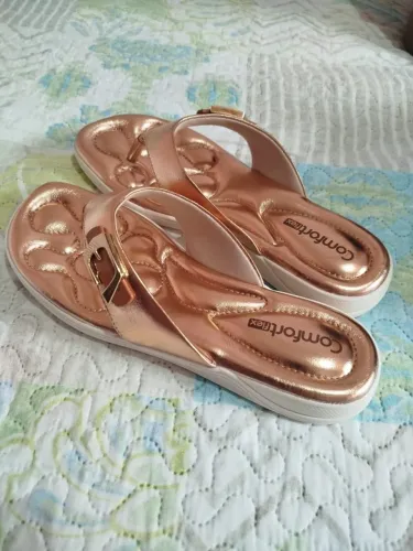 Chinelo Tamanco Comfortflex Ortopedico Original 
