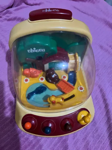 Brinquedo Antigo Centro de Atividades Chicco Bosque Vintage (Anos 80/90)