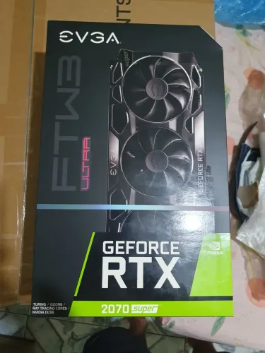 Caixa rtx 2070 super ftw3 EVGA