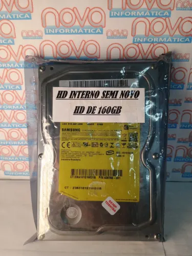 HD interno semi-novo 160 GB