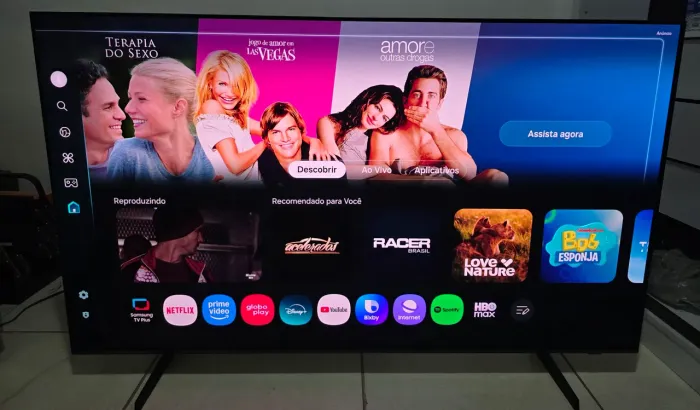 Smart TV Samsung OLED 55" S85F seminova