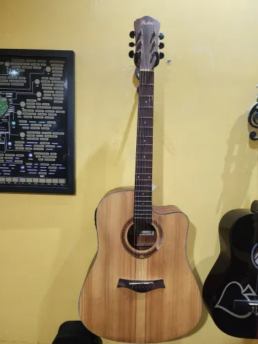 Violão Elétrico acústico Hofma HMF 290