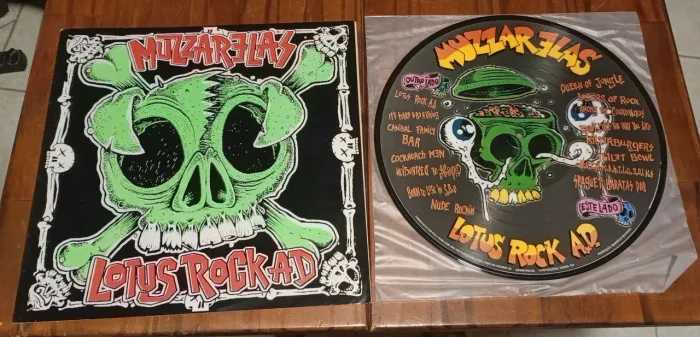 LP Disco de Vinil Picture Disc Muzzarelas - Lotus Rock A.D. Punk Rock HardCore