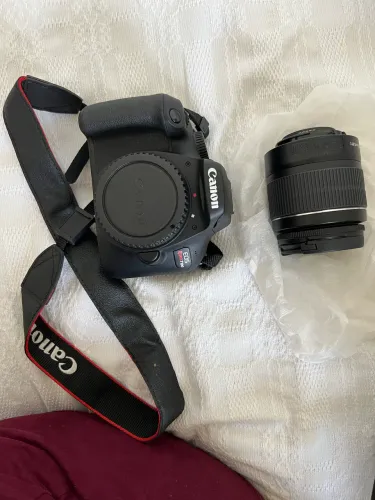 Câmera nova cânon t100