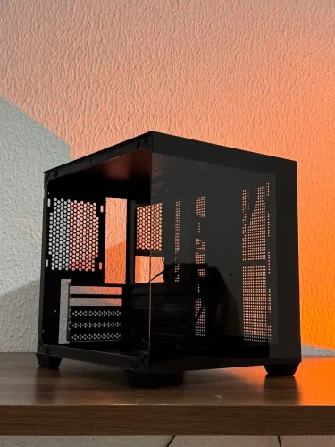 Gabinete Aquário Black Compacto | Sem Vidro Lateral | Aceito Cartão | Entrego