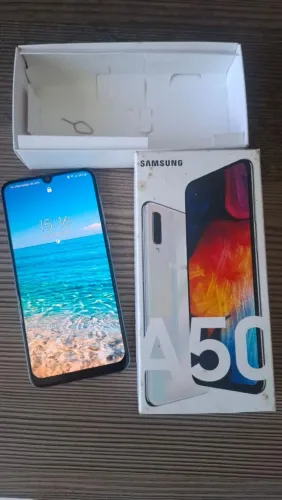 Samsung a50 novíssimo, na caixa