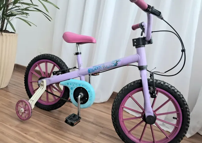 Bicicleta Infantil Aro 16 Frozen - NOVINHA!