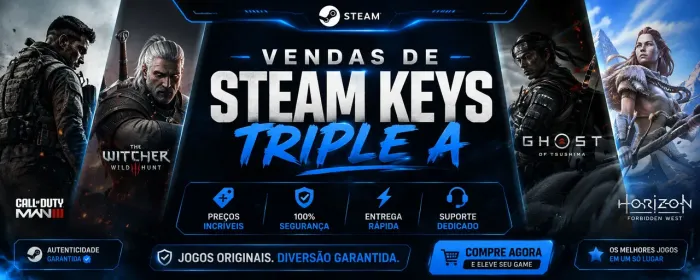 KEY STEAM ALEATÓRIA TRIPLE A ?
