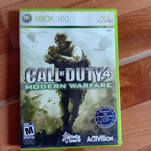 Call of Duty 4 modern warfare Xbox 360 original midia fisica 