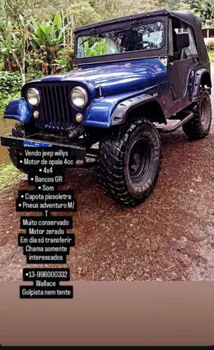 Ford Willys Rural 4X4 1989