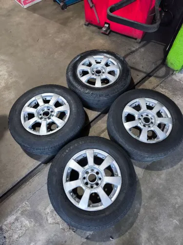 Rodas 14 liga leve com pneus