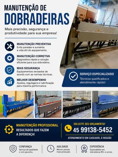 Manutenção de Dobradeiras