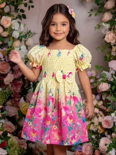 Vestido Ciganinha Floral 
