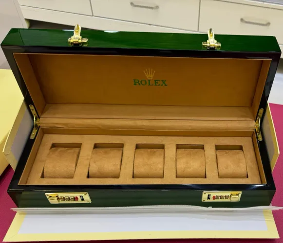 Caixa Rolex 5 lugares Luxo