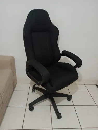 Cadeira Gamer ThunderX3 EC1 Preta Estofamento Reformado Novo