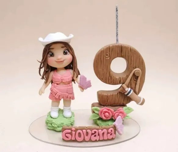 Velas Infantis Personalizadas Diversos Temas