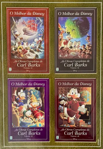 O Melhor da Disney - Carl Barks - Volumes 1 ao 20 - Editora Abril