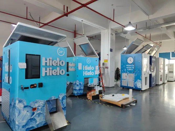 Máquina de Gelo 450 kg financia