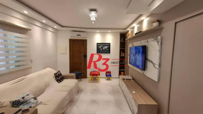 Casa com 2 dormitórios para alugar, 120 m² por R$ 5.240,00/mês - Vila Belmiro - Santos/SP