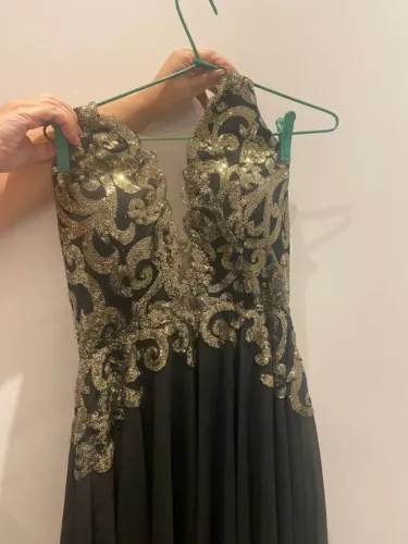 Vestido festa luxo