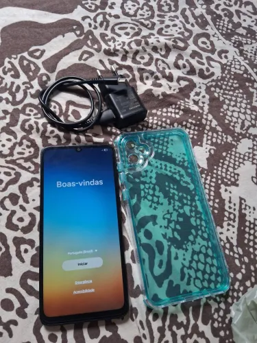 A05 com carregador, película e capa 