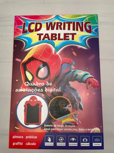 Lousa mágica do homem aranha digital