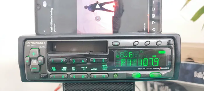 Radio Toca Fitas Pioneer Keh-p5250 Com Bluetooth Lindo