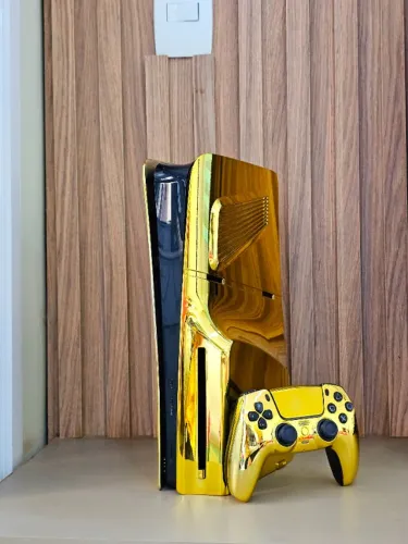 Playstation 5 Dourado! Completo! Lindo! 1TB!