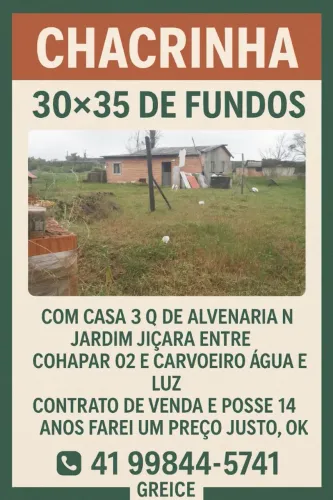 Terreno guaratuba ótimo bairro $40,0000