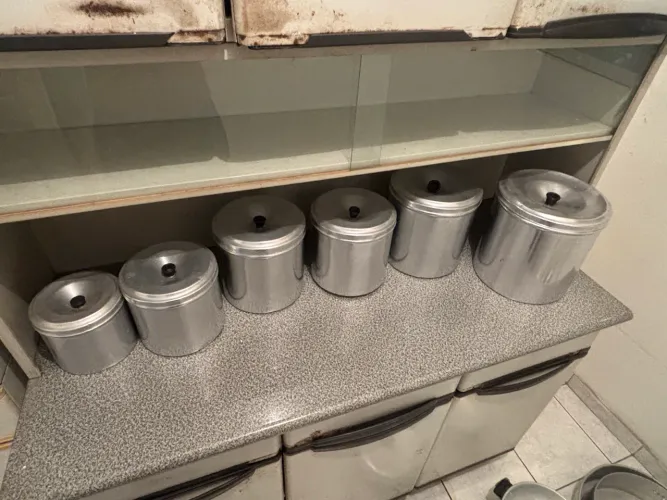 JOGO DE LATAS DE ALUMÍNIO