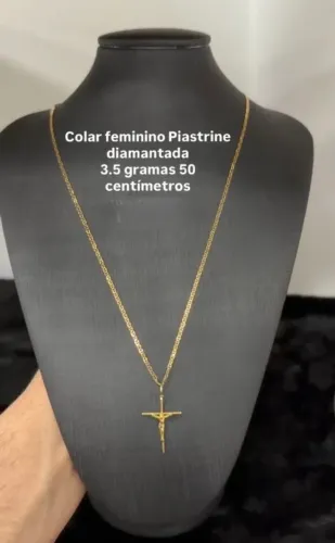 Corrente Gargantilha Feminina Ouro 18k/750