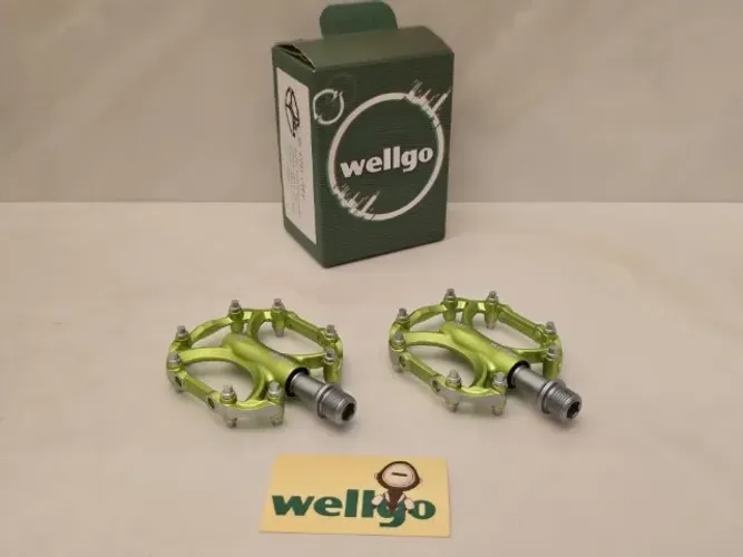 Pedal plataforma Wellgo-C247 CROMOLY MTB, Dirt Jump, DH (NOVO)
