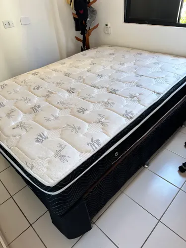 Colchão e Box Queen Ortobom 