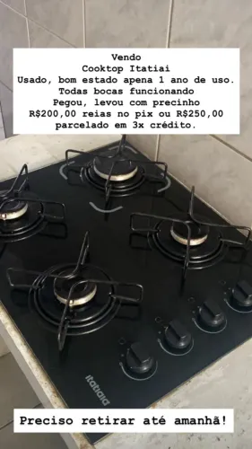 Cooktop Itatiaia