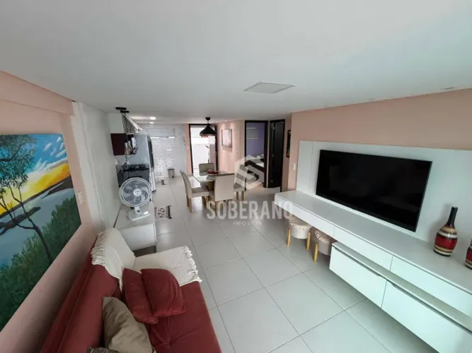 Apartamento com 2 dormitórios para alugar, 61 m² por R$ 5.000,00/mês - Cabo Branco - João