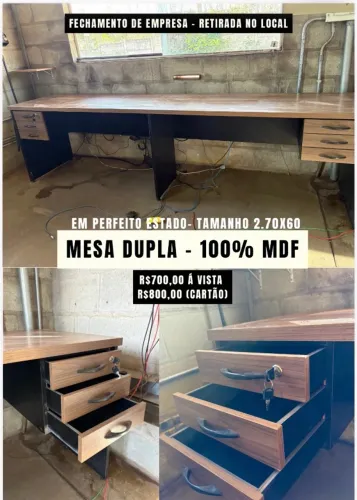 Desapego de móveis de empresa
