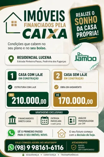 Imóveis financiados pela Caixa