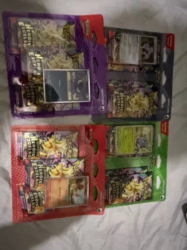 Blister cartas Pokémon