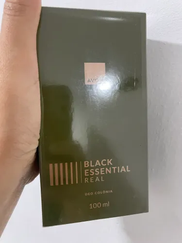 Perfume Black essential real 100ml avon