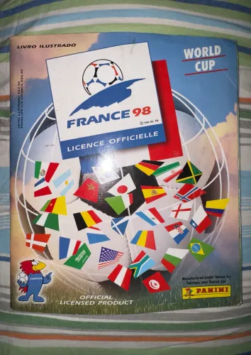 Álbum copa do mundo 1998 Completo