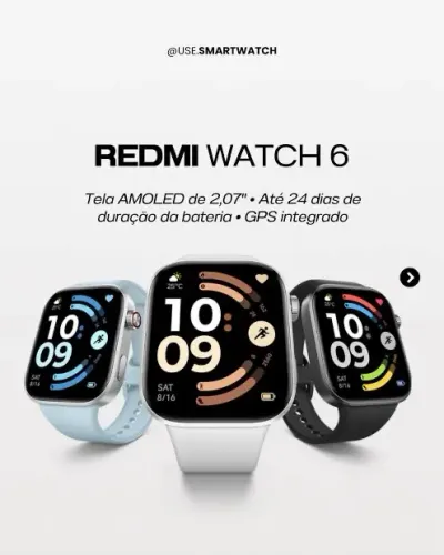 Redmi Watch 6 NOVOS E LACRADOS