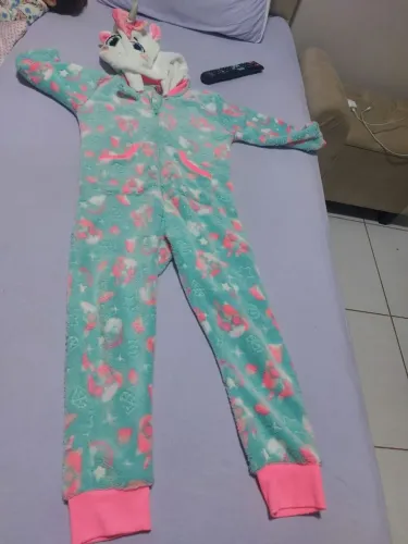 Macacão Infantil peluciado tamanho P