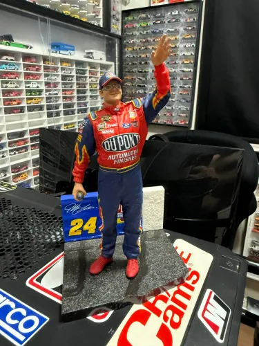 Boneco figura nascar 